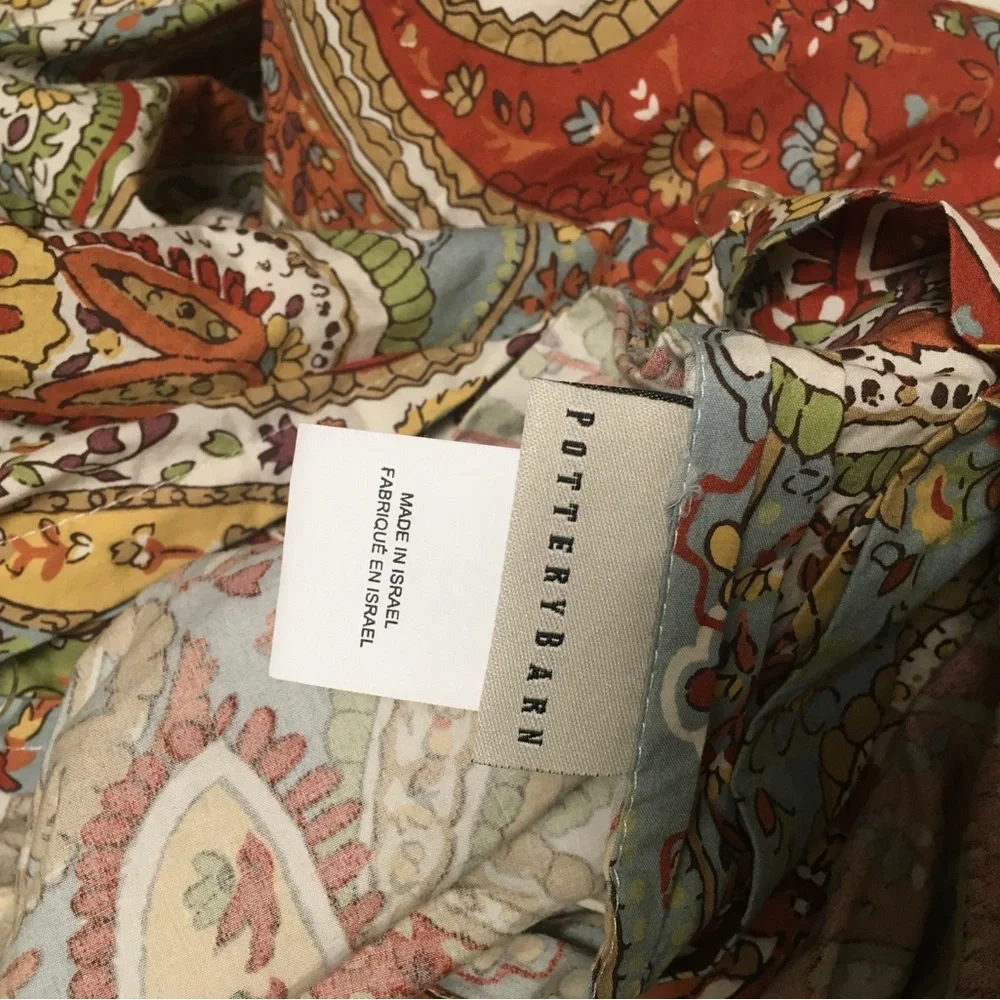 Pottery Barn Harper Paisley Duvet Cover